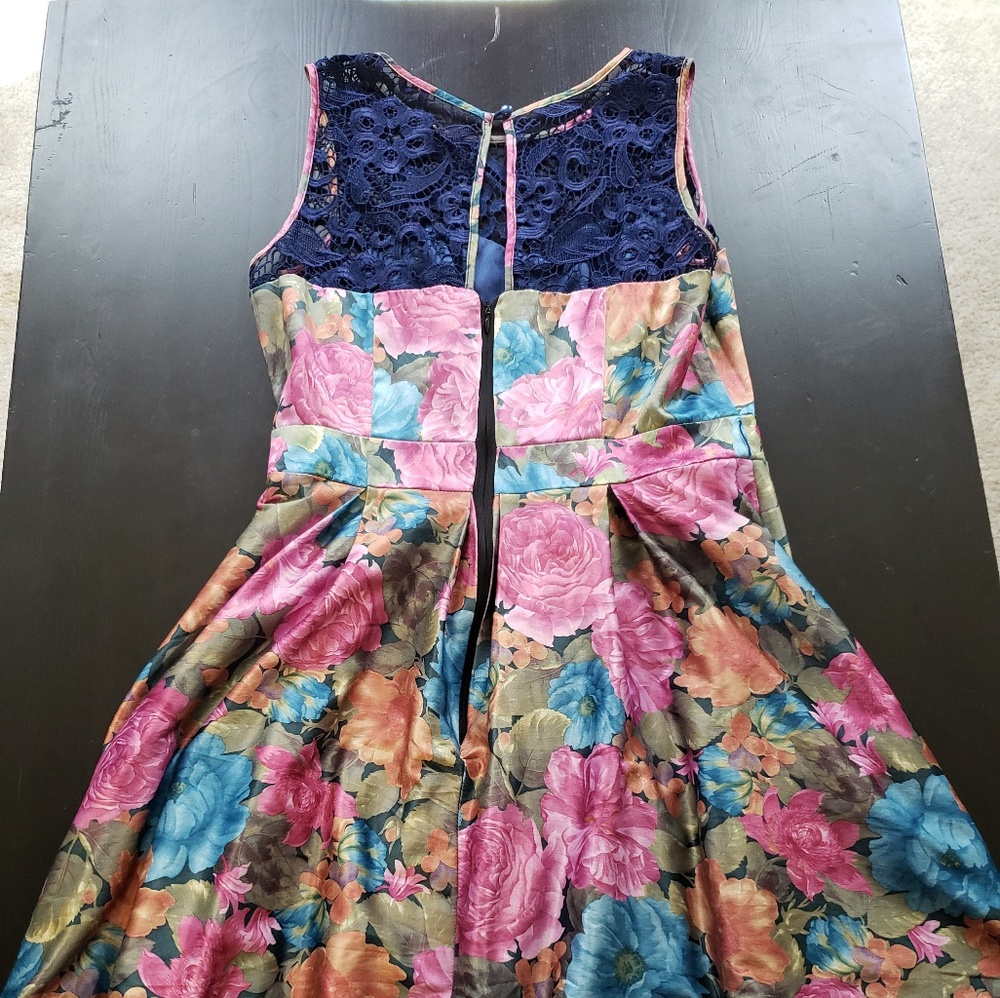 1950s Multi-colored dress from Tatyana's Boutique